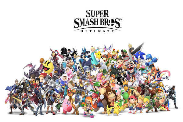 how many characters in smash ultimate a complete count 2